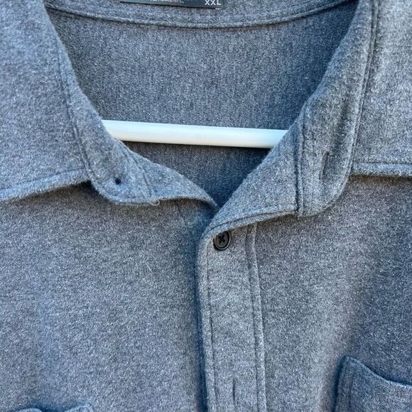 Members Mark sweater shirt button up size XXL - Picture 2 of 8